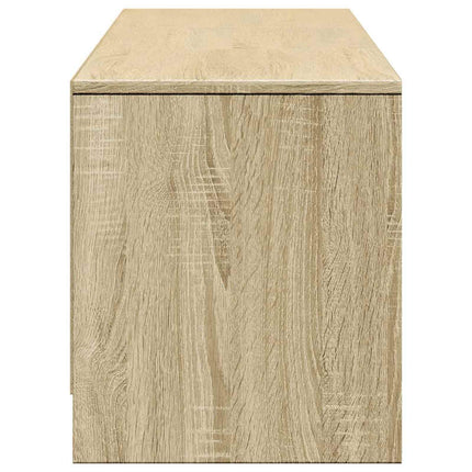 TV-skåp med led Sonoma 165 x 34 x 40 cm Konstruerat trä