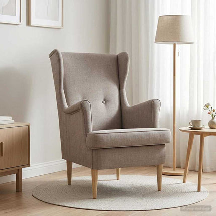 Fåtölj Beige ARES