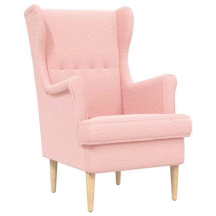 Fåtölj Rosa Bouclé