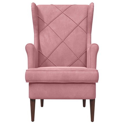 Fåtölj Rosa Sammet