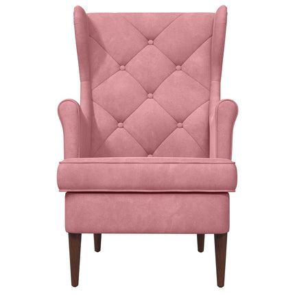 Fåtölj Rosa Sammet