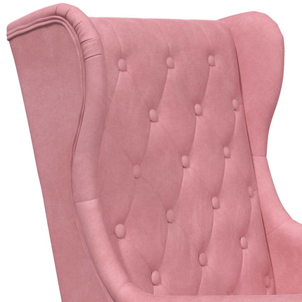 Fåtölj Rosa Sammet