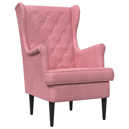 Fåtölj Rosa Sammet