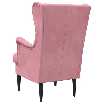 Fåtölj Rosa Sammet