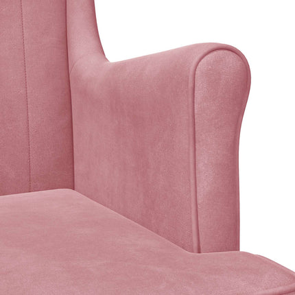 Fåtölj Rosa Sammet