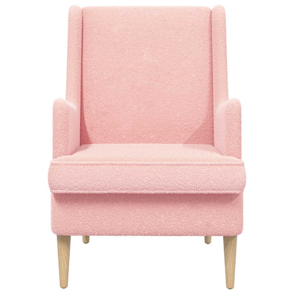 Fåtölj Rosa Bouclé