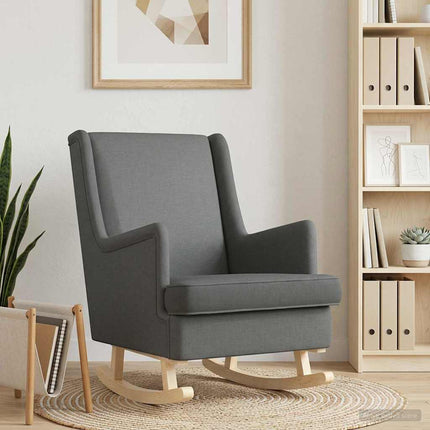 Gungstol Mörkgrå 62 x 80 x 85 cm tyg