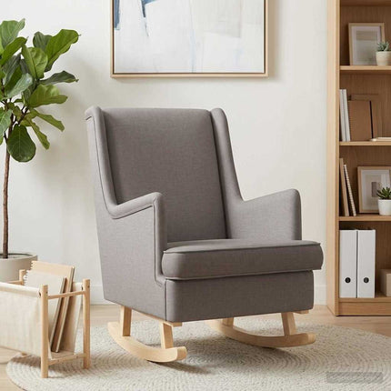 Gungstol Taupe 62 x 80 x 85 cm tyg