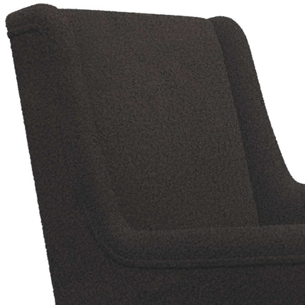 Gungstol Svart 62 x 80 x 85 cm Bouclé