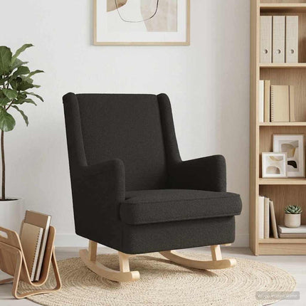 Gungstol Svart 62 x 80 x 85 cm Bouclé