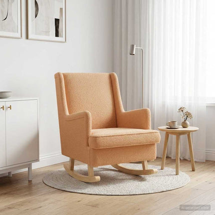 Gungstol Beige 62 x 80 x 85 cm Bouclé