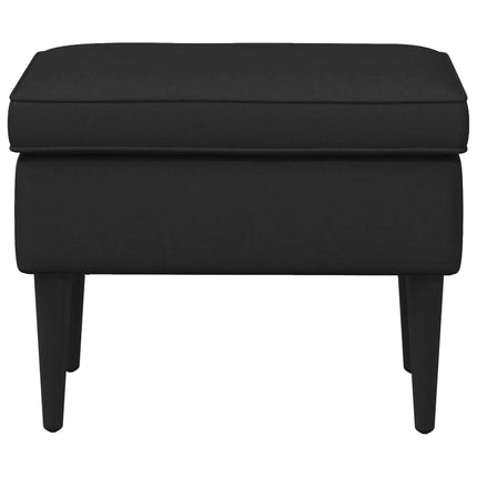 Fotpall Svart 55 x 35 x 41 cm Tyg