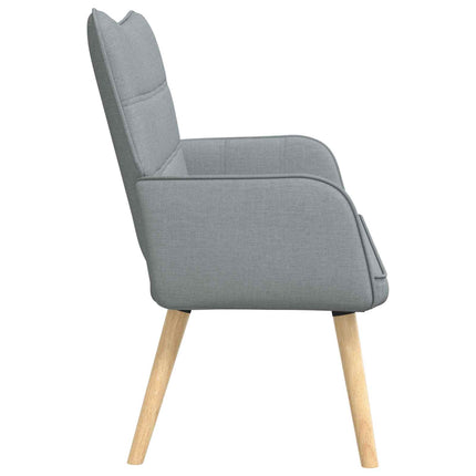 2-sits soffa Ljusgrå 115 x 61 x 87 cm Tyg