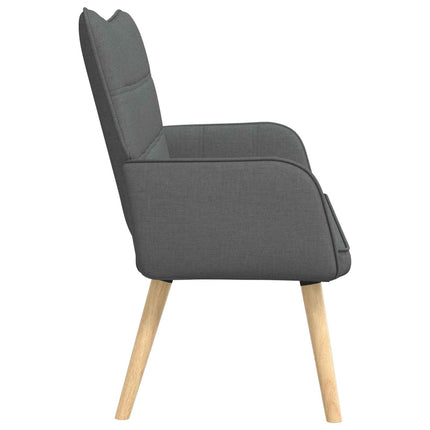 2-sits soffa Mörkgrå 115 x 61 x 87 cm Tyg