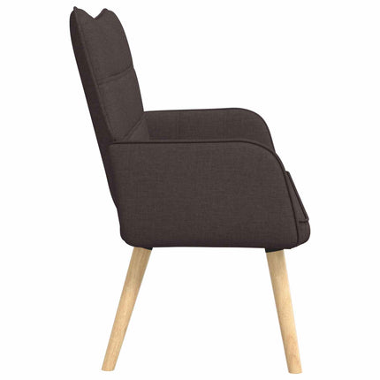 2-sits soffa Mörkbrun 115 x 61 x 87 cm Tyg