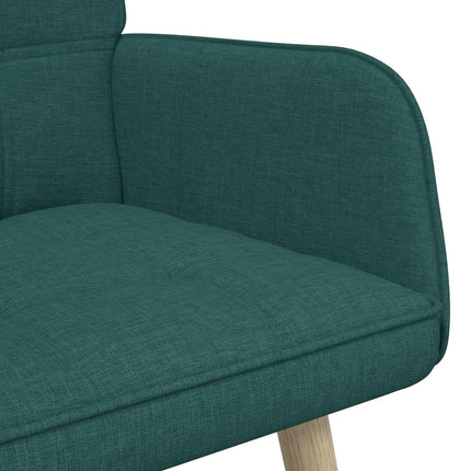 2-sits soffa Mörkgrön 115 x 61 x 87 cm Tyg