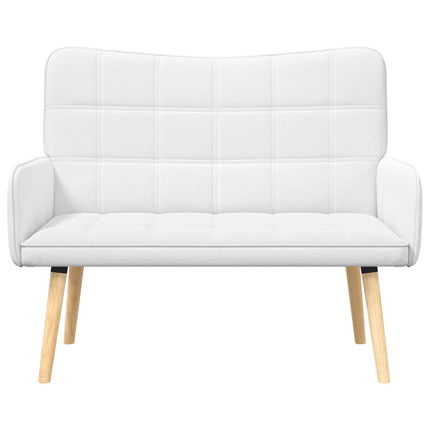 2-sits soffa Vit 115 x 61 x 87 cm Tyg