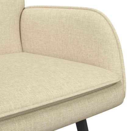 2-sits soffa Gräddvit 115 x 61 x 87 cm Tyg