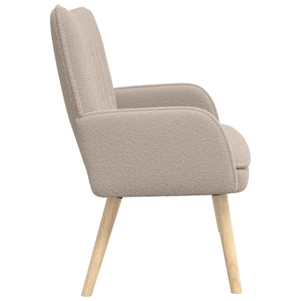 2-sits soffa Ljusgrå 115 x 61 x 87 cm Bouclé