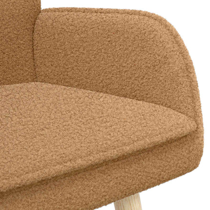 2-sits soffa Beige 115 x 61 x 87 cm Bouclé