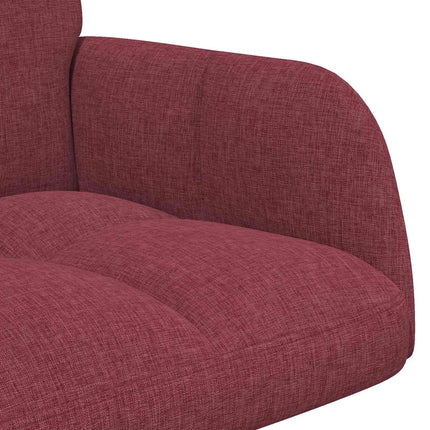 2-sits soffa Vinröd 115 x 61 x 87 cm Tyg