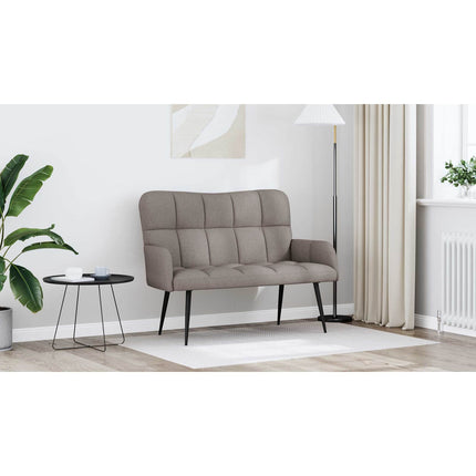 2-sits soffa Taupe 115 x 61 x 87 cm Tyg