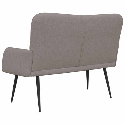 2-sits soffa Taupe 115 x 61 x 87 cm Tyg