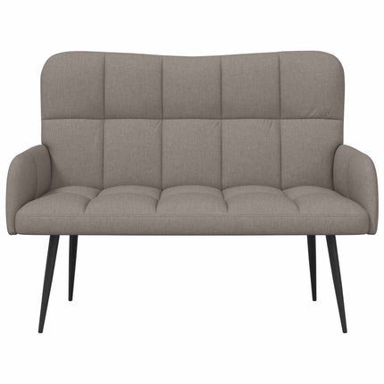2-sits soffa Taupe 115 x 61 x 87 cm Tyg