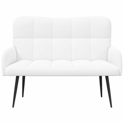 2-sits soffa Vit 115 x 61 x 87 cm Tyg