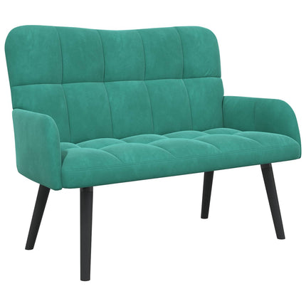 2-sits soffa Turkos 115 x 61 x 87 cm Sammet (V)