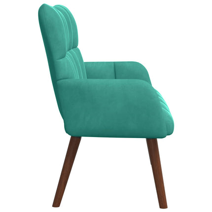 2-sits soffa Turkos 115 x 61 x 87 cm Sammet