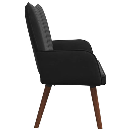 2-sits soffa Svart 115 x 61 x 87 cm Sammet