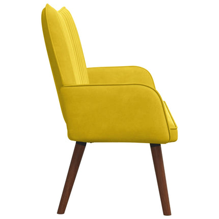 2-sits soffa Gul 115 x 61 x 87 cm Sammet