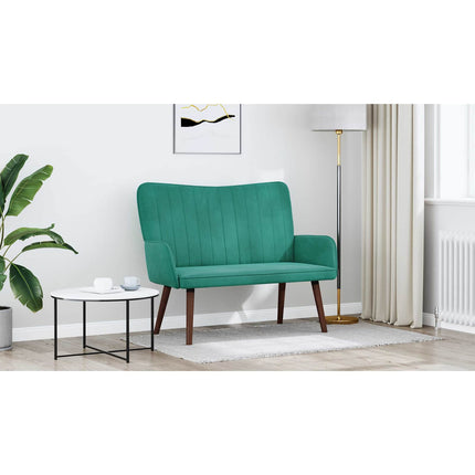 2-sits soffa Turkos 115 x 61 x 87 cm Sammet