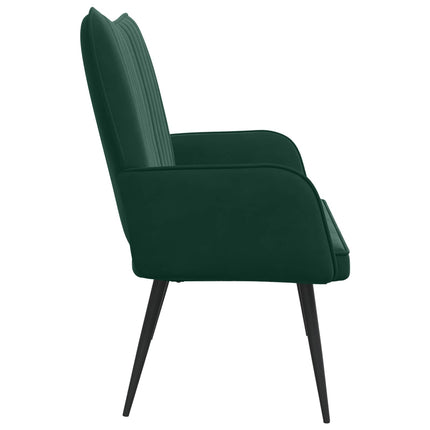 2-sits soffa Mörkgrön 115 x 61 x 87 cm Sammet (V)