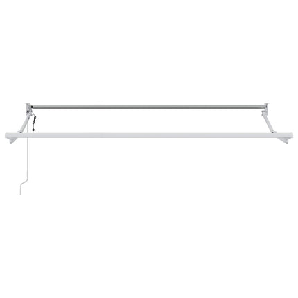 Markis Vit 2,5 x 2 m Polyester och metall