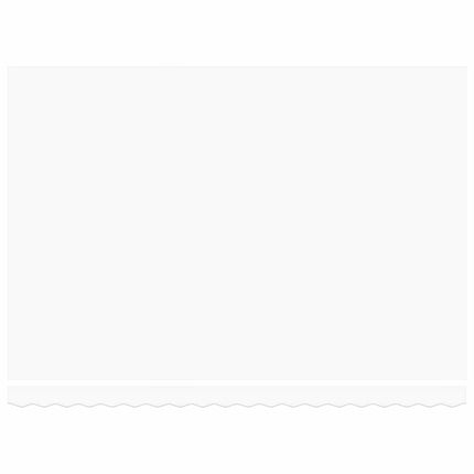 Manuell markisram med LED-lampor Vit och antracit 4,5 × 3,5 m