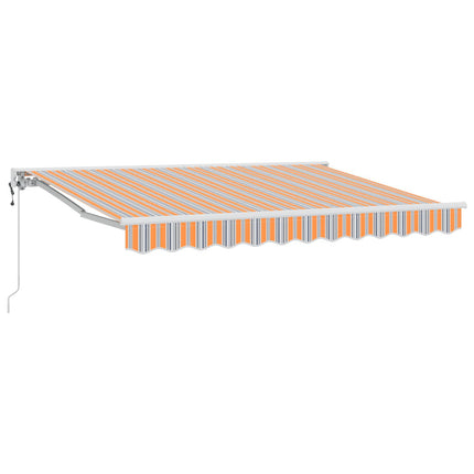 Elektrisk Retraktabel Markis Orange, Grå, Blå, Vit 3,5 x 2,5 m