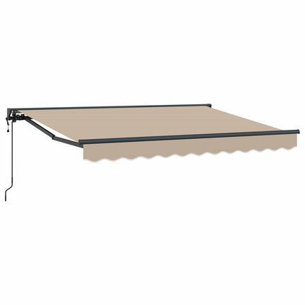 Elektrisk Retraktabel Markis Beige 3 x 2 m