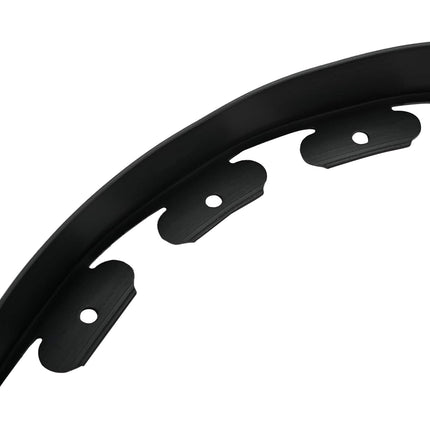 Gräskanter Svart 2000 x 4 x 5 cm Plast