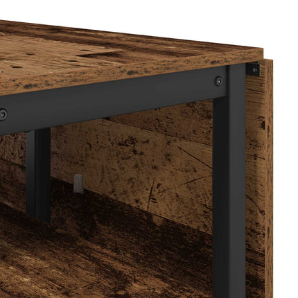 Matbord 122 x 80 x 76,5 cm Konstruerat trä Gammalt trä