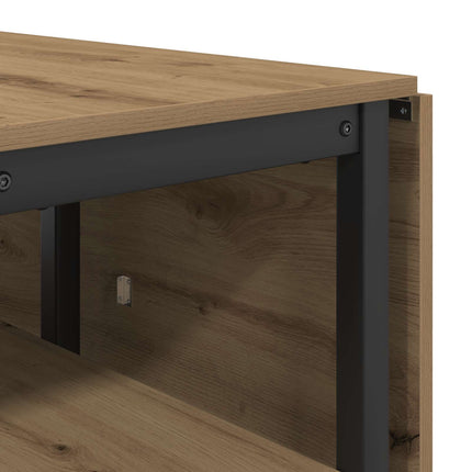 Matbord 122 x 80 x 76,5 cm Konstruerat trä Artisan-ek