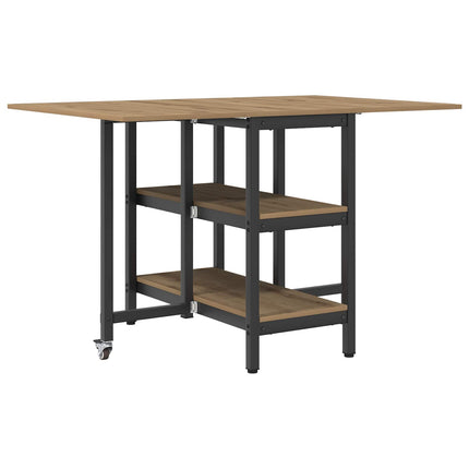 Matbord 122 x 80 x 76,5 cm Konstruerat trä Artisan-ek