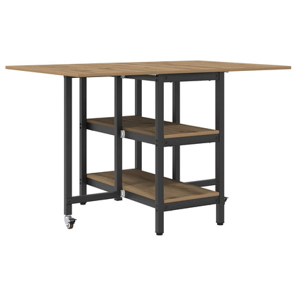 Matbord 122 x 80 x 76,5 cm Konstruerat trä Artisan-ek