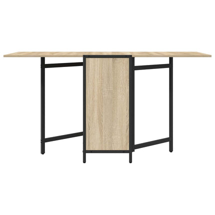 Matbord 144 x 60 x 75 cm Konstruerat trä Sonoma-ek Rektangulär