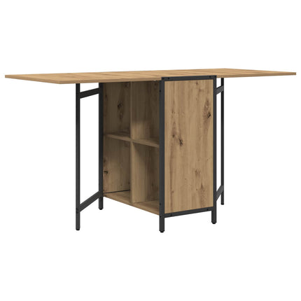 Matbord 144 x 60 x 75 cm Konstruerat trä Artisan-ek Rektangulär