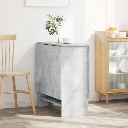 Matbord 138 x 70 x 73,5 cm Konstruerat trä Betonggrå