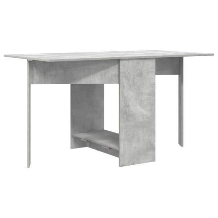 Matbord 138 x 70 x 73,5 cm Konstruerat trä Betonggrå