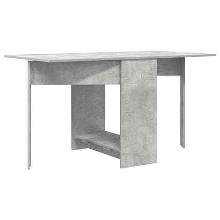 Matbord 138 x 70 x 73,5 cm Konstruerat trä Betonggrå