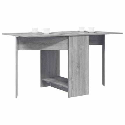 Matbord 138 x 70 x 73,5 cm Konstruerat trä Grå Sonoma